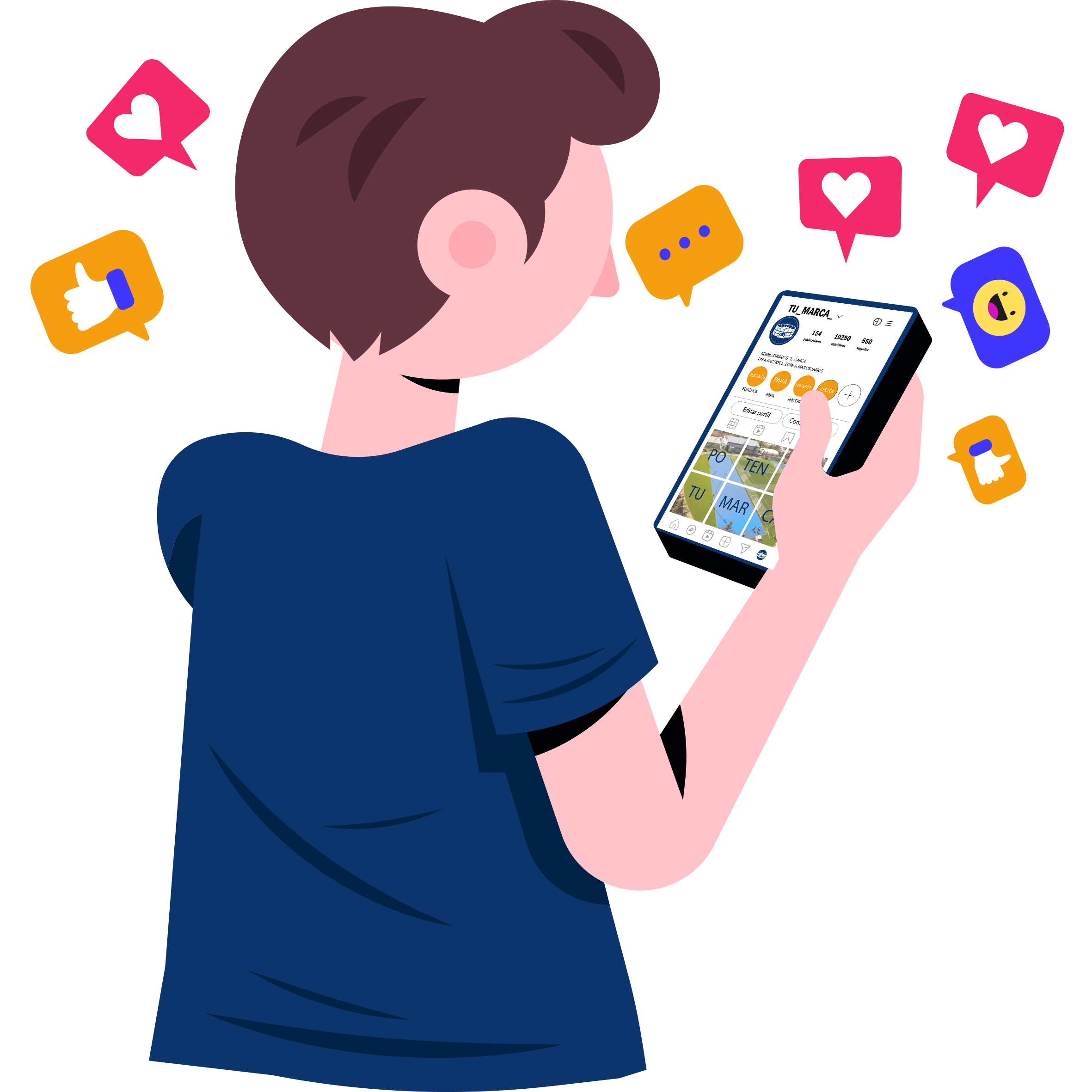 Admininistrar redes sociales